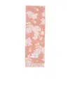 Acne Studios Fringed Scarf In Pink