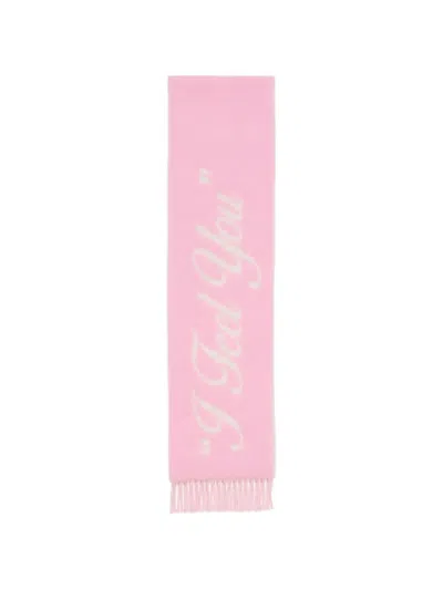 Acne Studios Fringed Scarf In Pink