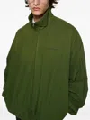 Acne Studios Full-zip Jacket In Green