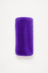 Acne Studios Faux Fur Scarf In Purple