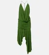 Acne Studios Women's Dikata Strap Dress In Green