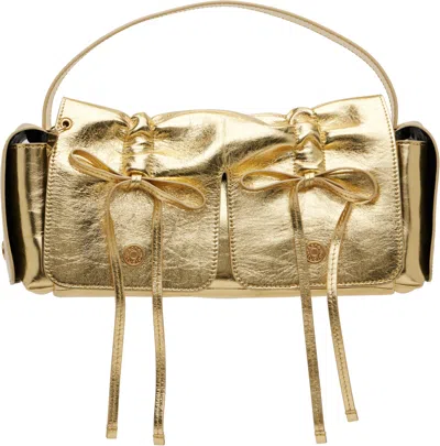 Acne Studios Gold Multipocket Bag
