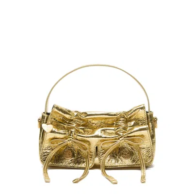 ACNE STUDIOS ACNE STUDIOS GOLD TOTE BAGS WOMEN