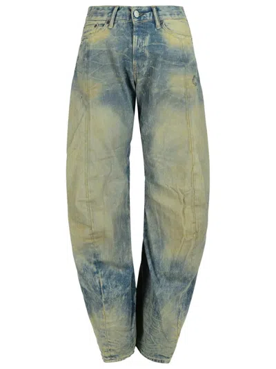 Acne Studios 'goldmine 2006f' Blue Cotton Jeans