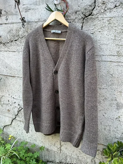 Pre-owned Acne Studios Grail  Cardigan Knit Sweater In Multi