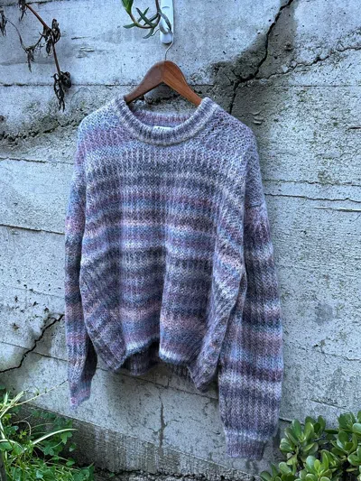 Pre-owned Acne Studios Grail  Degrade Mohair Sweater In Multicolor