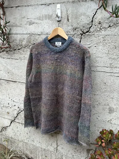 Pre-owned Acne Studios Grail  Italian Mohair Sweater In Multi
