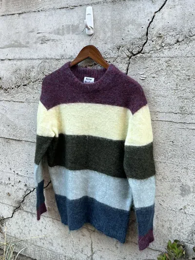Pre-owned Acne Studios Grail  Multi Mohair Sweater