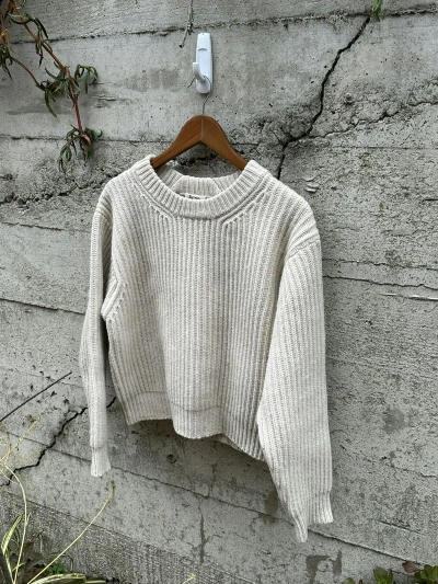 Pre-owned Acne Studios Grail  Ribbed Sweater In Multicolor