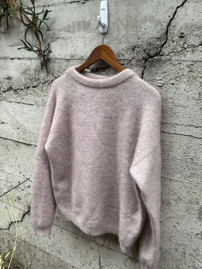 Pre-owned Acne Studios Grail  Soft Mohair Blend Sweater In Multicolor
