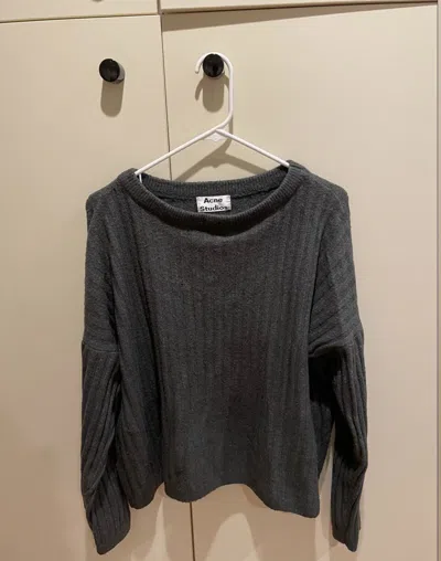 Pre-owned Acne Studios Grail  Soft Mohair Knit Sweater In Multi