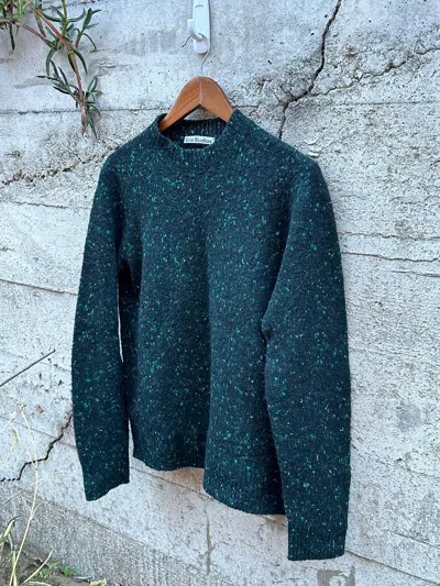 Pre-owned Acne Studios Grail  Speckled Peele Texturized Sweater In Multicolor