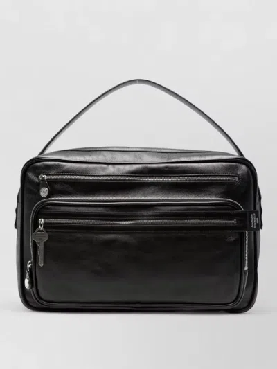Acne Studios Grained Leather Camera Laptop Bag