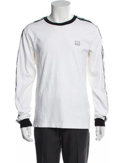 Pre-owned Acne Studios Graphic Print Crew Neck T-shirt In Multi