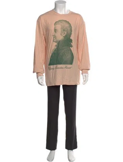 Pre-owned Acne Studios Graphic Print Crew Neck T-shirt In Neutral