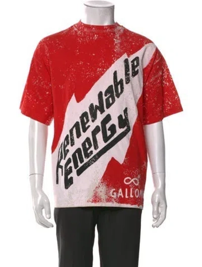 Pre-owned Acne Studios Graphic Print Crew Neck T-shirt In Neutral