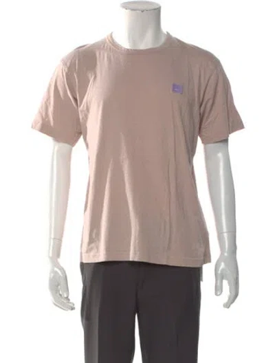Pre-owned Acne Studios Graphic Print Crew Neck T-shirt In Neutral