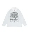 Acne Studios Long Sleeve Graphic Print T-shirt In White