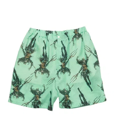 ACNE STUDIOS GRAPHIC-PRINT SHORTS