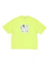 Acne Studios Graphic-print T-shirt In Green