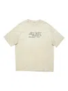 Acne Studios Graphic-print T-shirt In Neutral