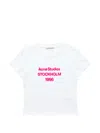 Acne Studios Graphic-print T-shirt In White