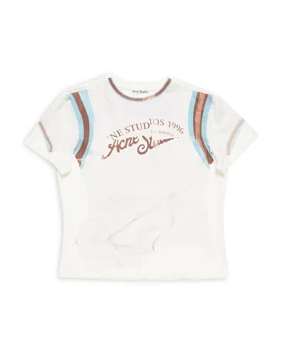 Acne Studios Graphic Tee In White