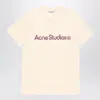 Acne Studios Graphic T-shirt Pale Pink In Neutral