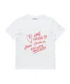 Acne Studios Graphic T-shirt In White