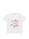 Acne Studios Graphic T-shirt In White