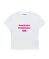 Acne Studios Graphic-print T-shirt In White