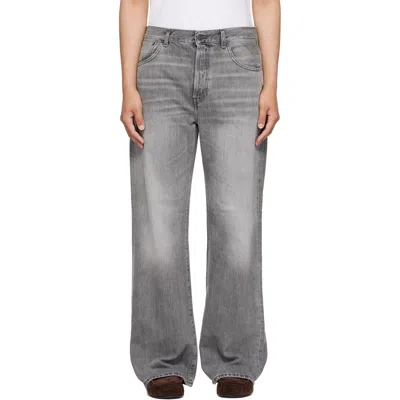 Acne Studios Gray 2021 Regular Fit Jeans In Multi