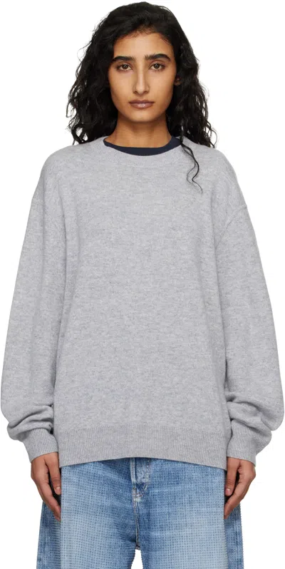 Acne Studios Gray Cashmere Sweater