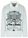 Acne Studios Gray Cotton Sweater Men In Gray