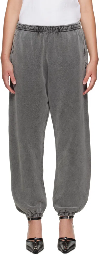 Acne Studios Gray Cotton Sweatpants