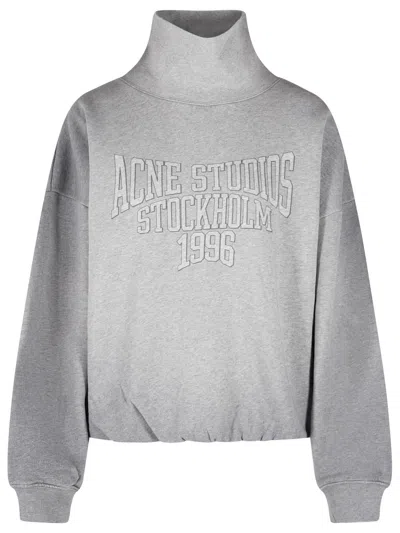 ACNE STUDIOS ACNE STUDIOS GRAY COTTON SWEATSHIRT