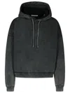 Acne Studios Hooded Sweatshirt In Grey