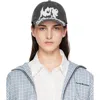 Acne Studios Gray Gothic Logo Cap