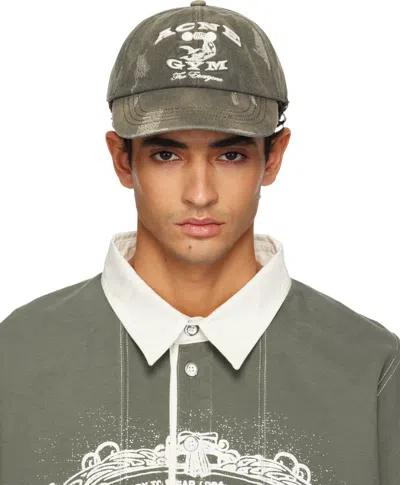 Acne Studios Gray Logo Cap
