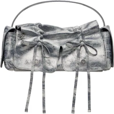 Acne Studios Gray Multipocket Bag In 902 Grey