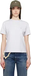 Acne Studios Gray Regular Fit T-shirt In 92h Pale Grey Melang