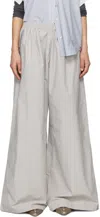 Acne Studios Gray Relaxed Fit Lounge Pants In 902 Grey