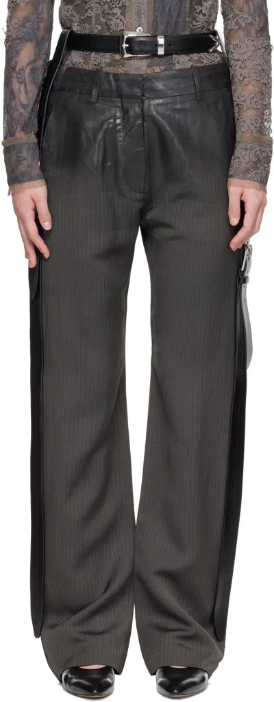Acne Studios Gray Tailored Degredé Trousers