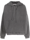 Acne Studios Man Black Sweatshirts In Grey