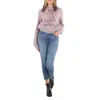 Acne Studios Grey Purple Faro Printed Heat-reactive Hoodie