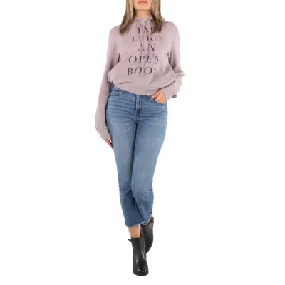 Acne Studios Grey Purple Faro Printed Heat-reactive Hoodie