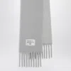 Acne Studios Grey/light Scarf In And Blend In Gray