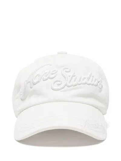 Acne Studios Hat In White