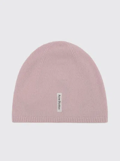 Acne Studios Hat Woman  In Pink