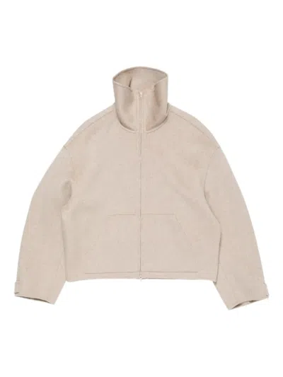 ACNE STUDIOS HIGH-NECK CROPPED JACKET